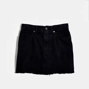 Forever 21 Black Denim Skirt